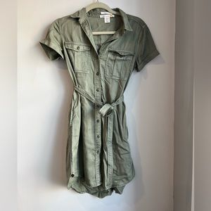 C&C California green dress